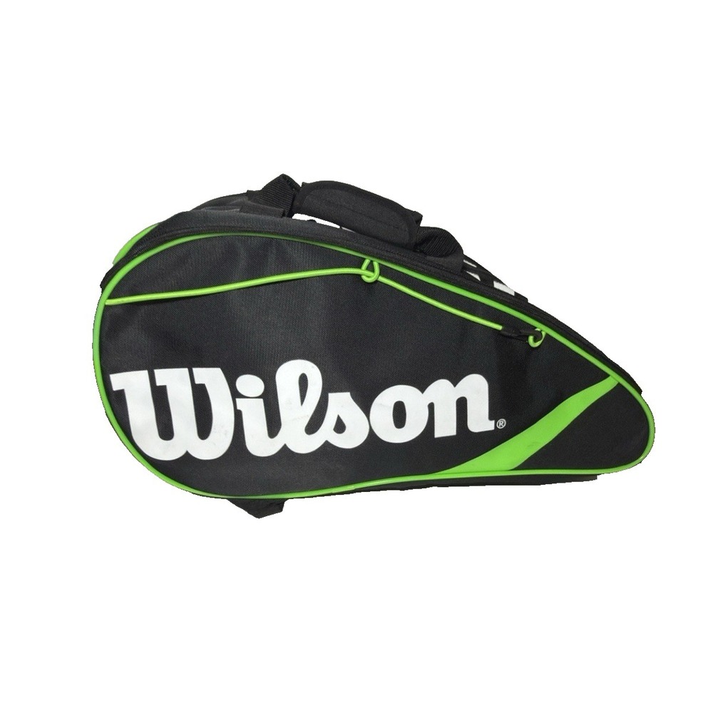 Wilson Blade Bag Tennis Racquet Black Green Pickleball Racketball